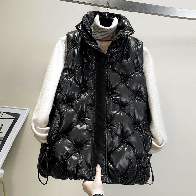 Puffer Vest Padded - Herbst Winter Parkas Verdicken Warme Baumwolle