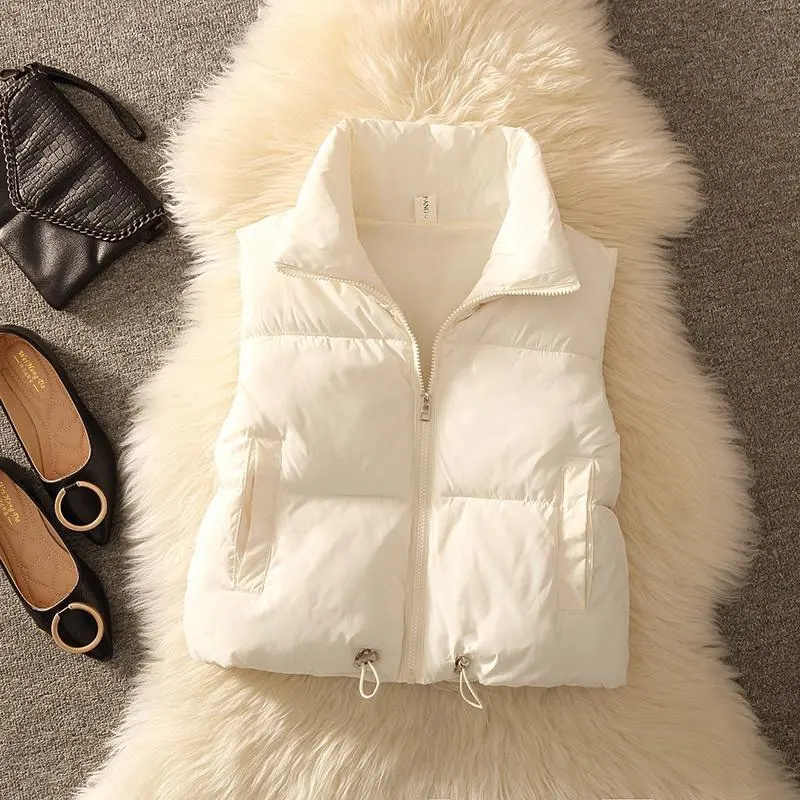 Puffer Vest Padded - Frauen Gepolsterte Puffer Ärmellose Weste Jacke