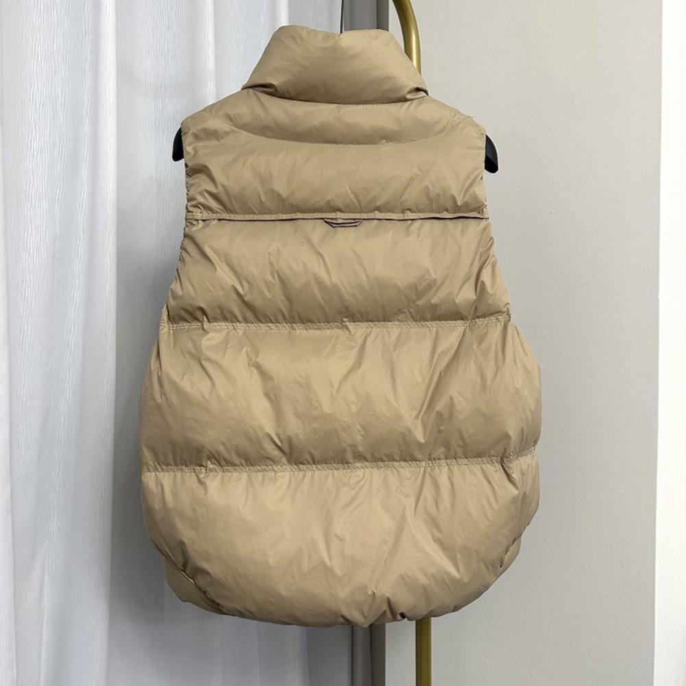 Puffer Vest Padded - Winterjacken, modisch, gepolsterte Westen, ärmellos, 2025,