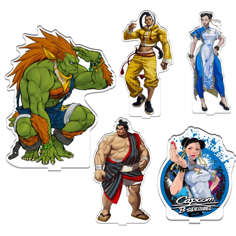 Street Fashion Game - Neues Anime Street Fighter 6, Acryl-Spielzeug,