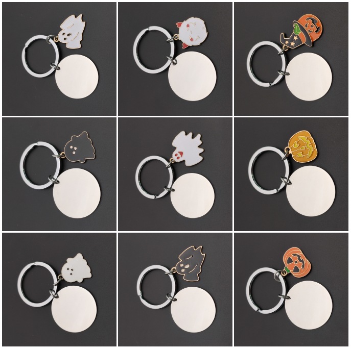 Street Fashion Rings - Kreativer Metall-Schlüsselanhänger Halloween Niedlich Lustig Persönlich