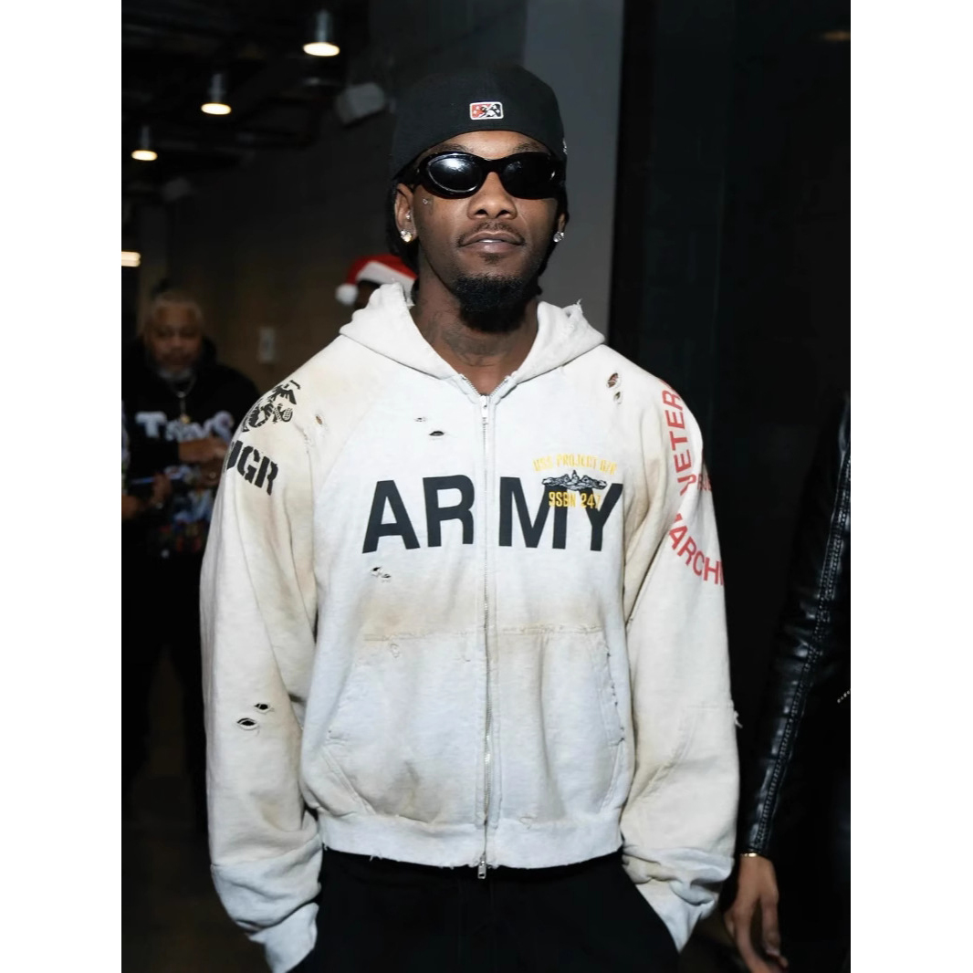 Street Fashion Zip Up Hoodie - Firmranch Koreanische Mode Machen Alte Schmutzige