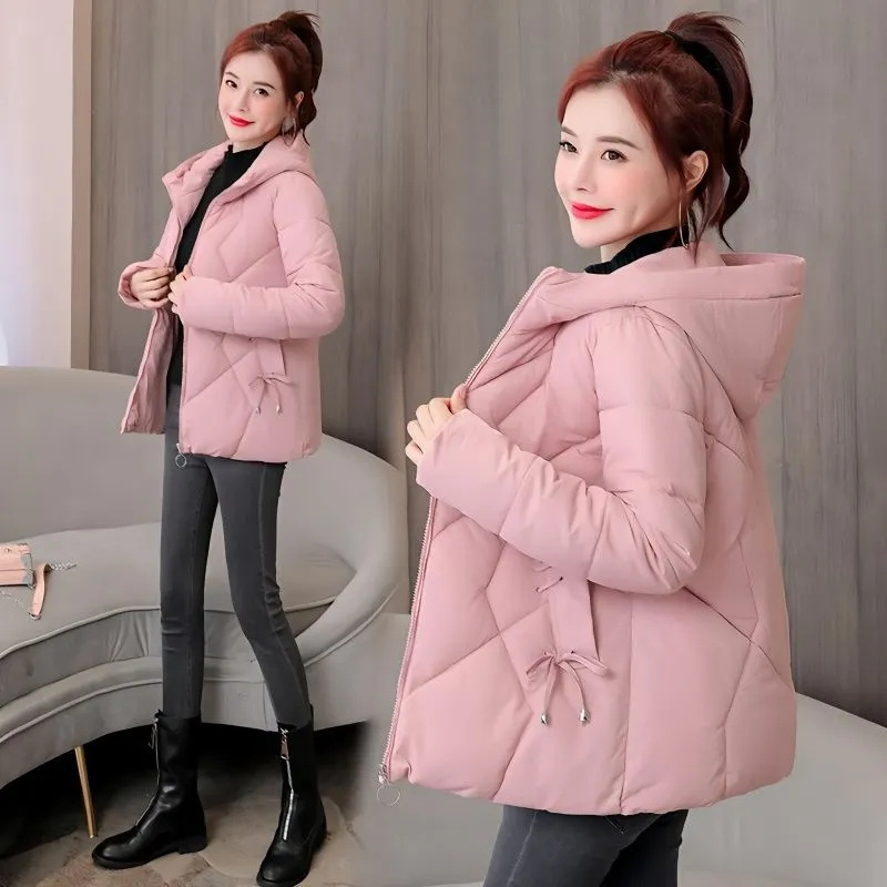 Puffer Vest Padded - Parkas Frauen Mantel Jacke Herbst Winter