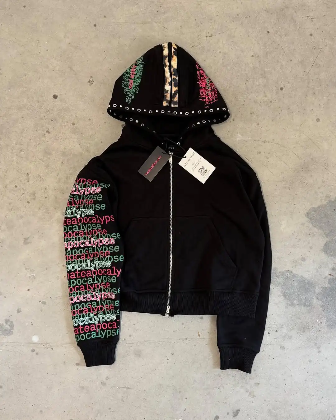 Street Fashion Zip Up Hoodie - Eyehategarment Street Fashion Hoodie Harajuku Mode