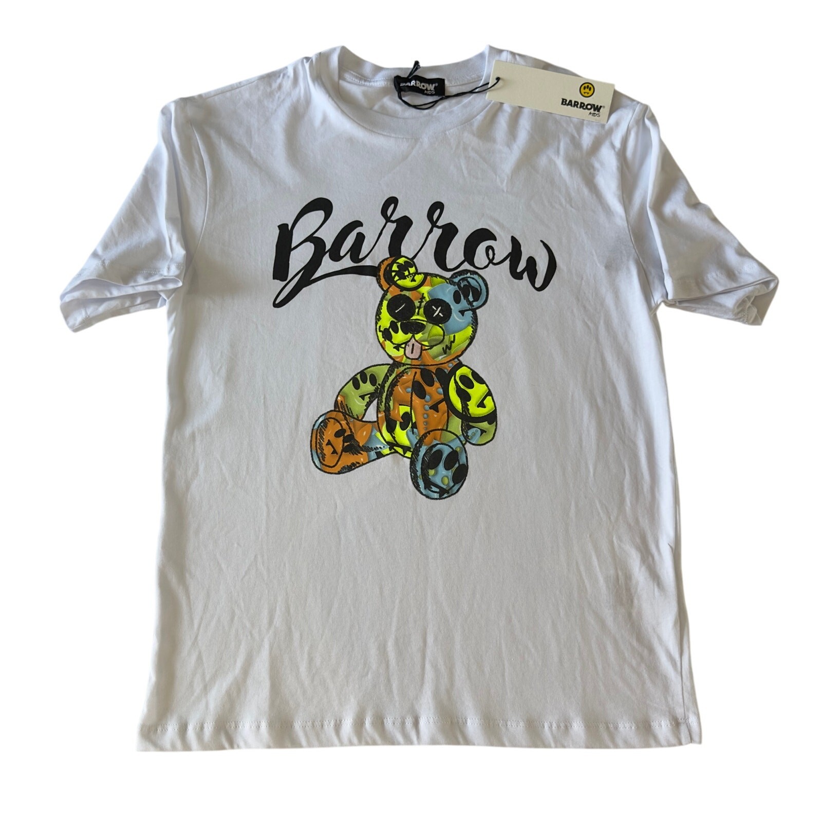 Street Fashion Kids - Barrow Kinder-T-Shirt, 14 Jahre, Teddy-Print, weiße