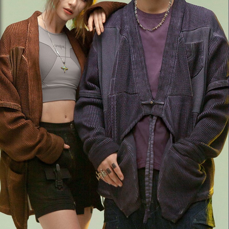 Street Fashion In Chinese - Spezielles Design im mechanischen Stil, High-Street-Mode,