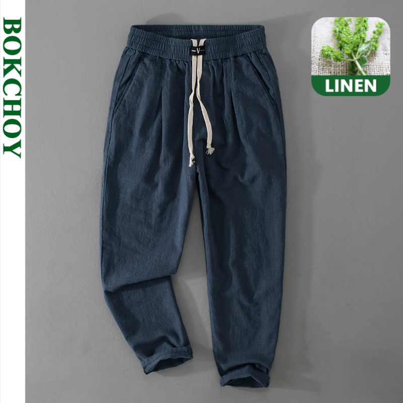 Street Fashion News - Frühling Sommer Neue Leinen Casual Cargo