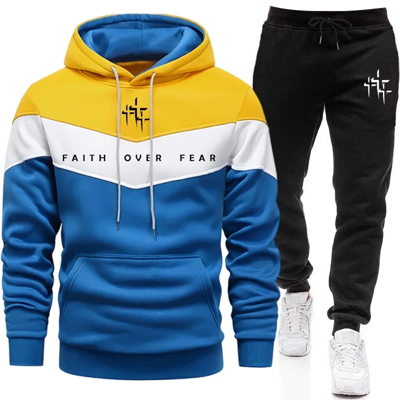 Faith Over Fear Herren-Trainin – Street Fashion Outfit Bewertung und Preis