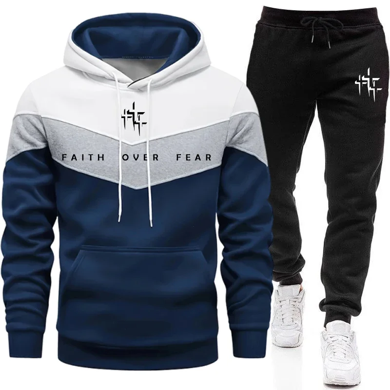 Faith Over Fear Herren-Trainin – Street Fashion Outfit Bewertung und Preis