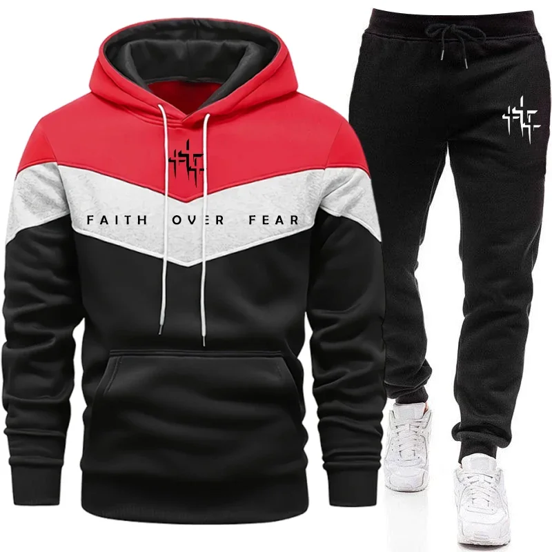 Faith Over Fear Herren-Trainin – Street Fashion Outfit Bewertung und Preis