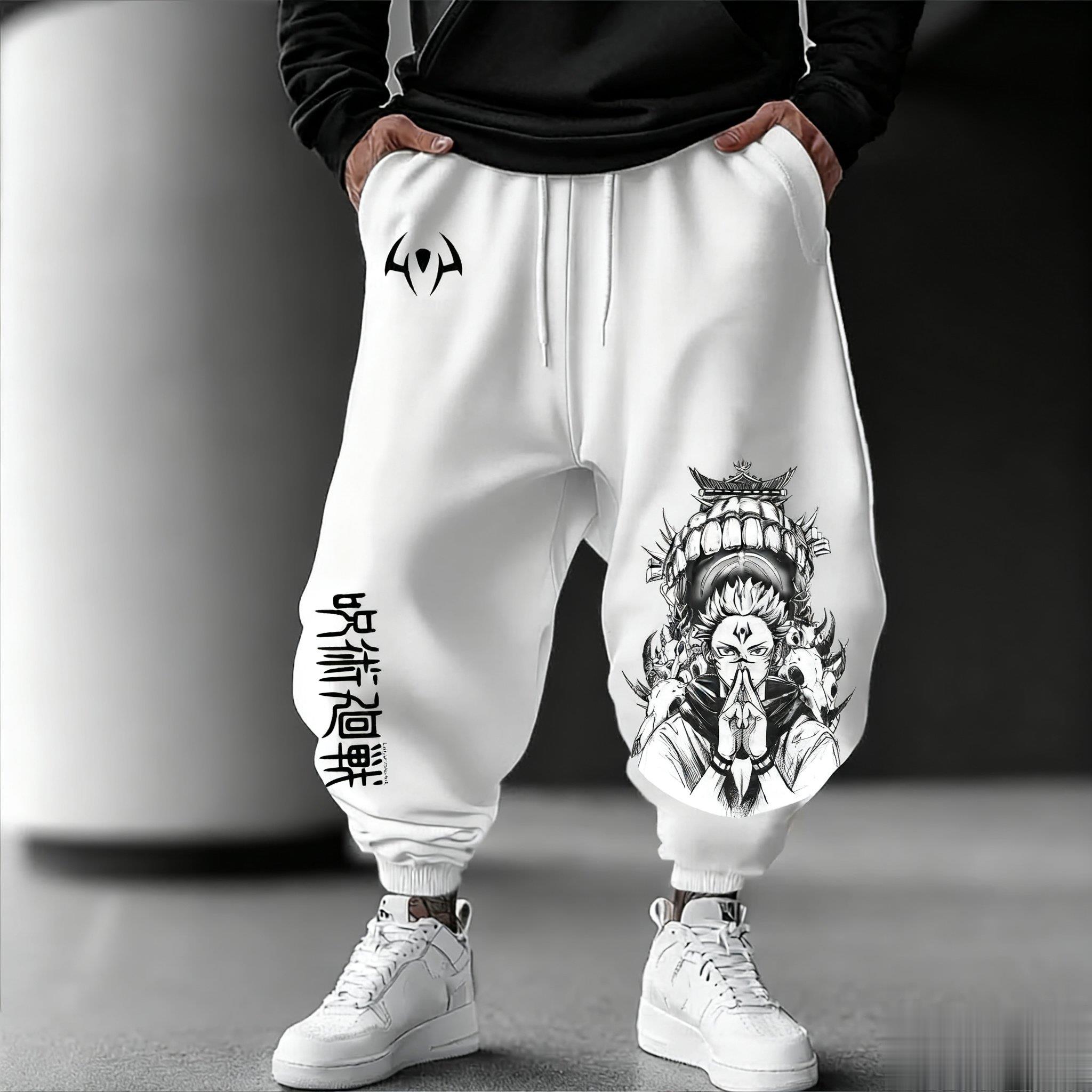 Jujutsu Kaisen Männer Jogging  – Street Fashion Japan Bewertung und Preis