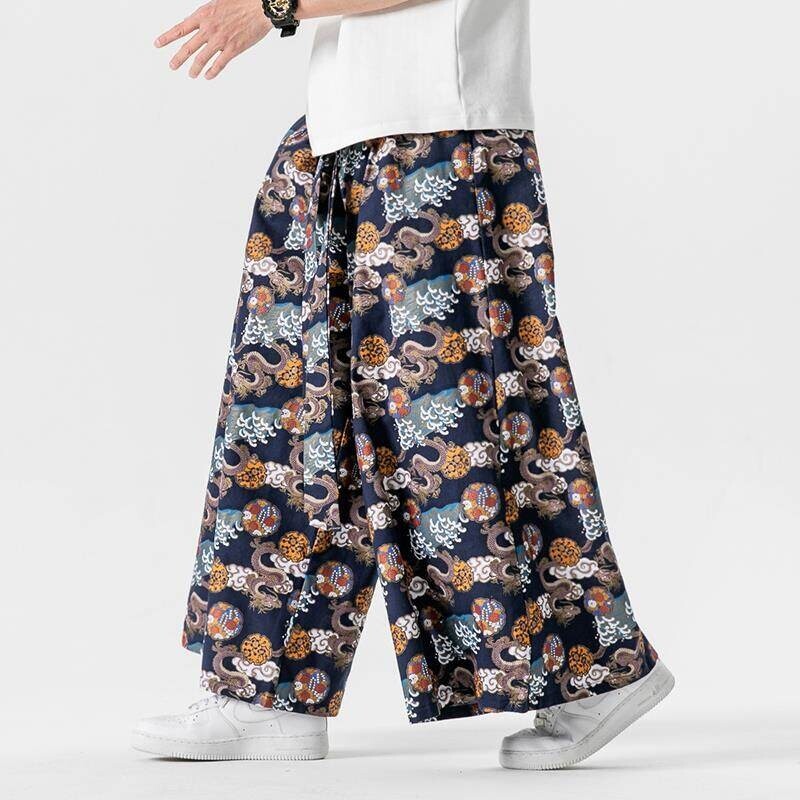 Japanische Samurai-Hose für He – Street Fashion Japan Bewertung und Preis