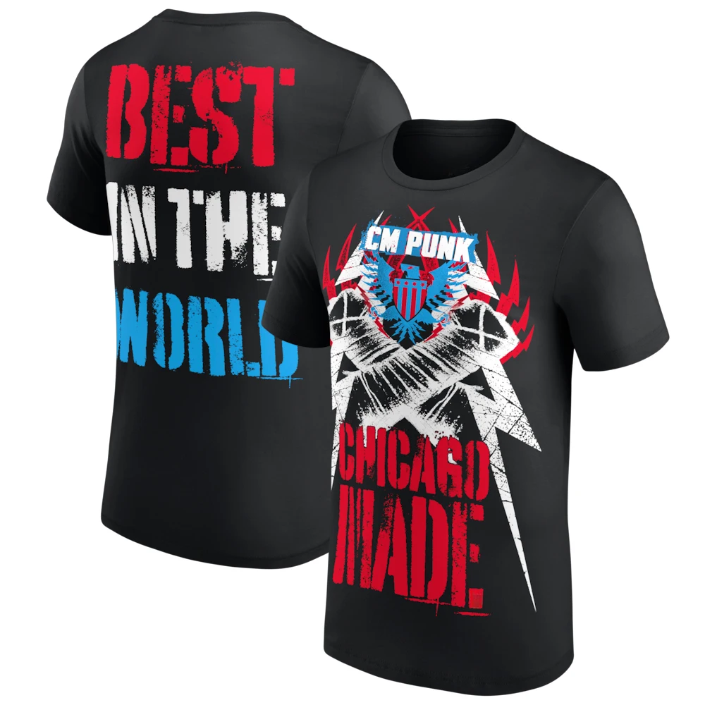 Herren CM Punk Chicago Made Ro – Street Fashion Chicago Bewertung und Preis