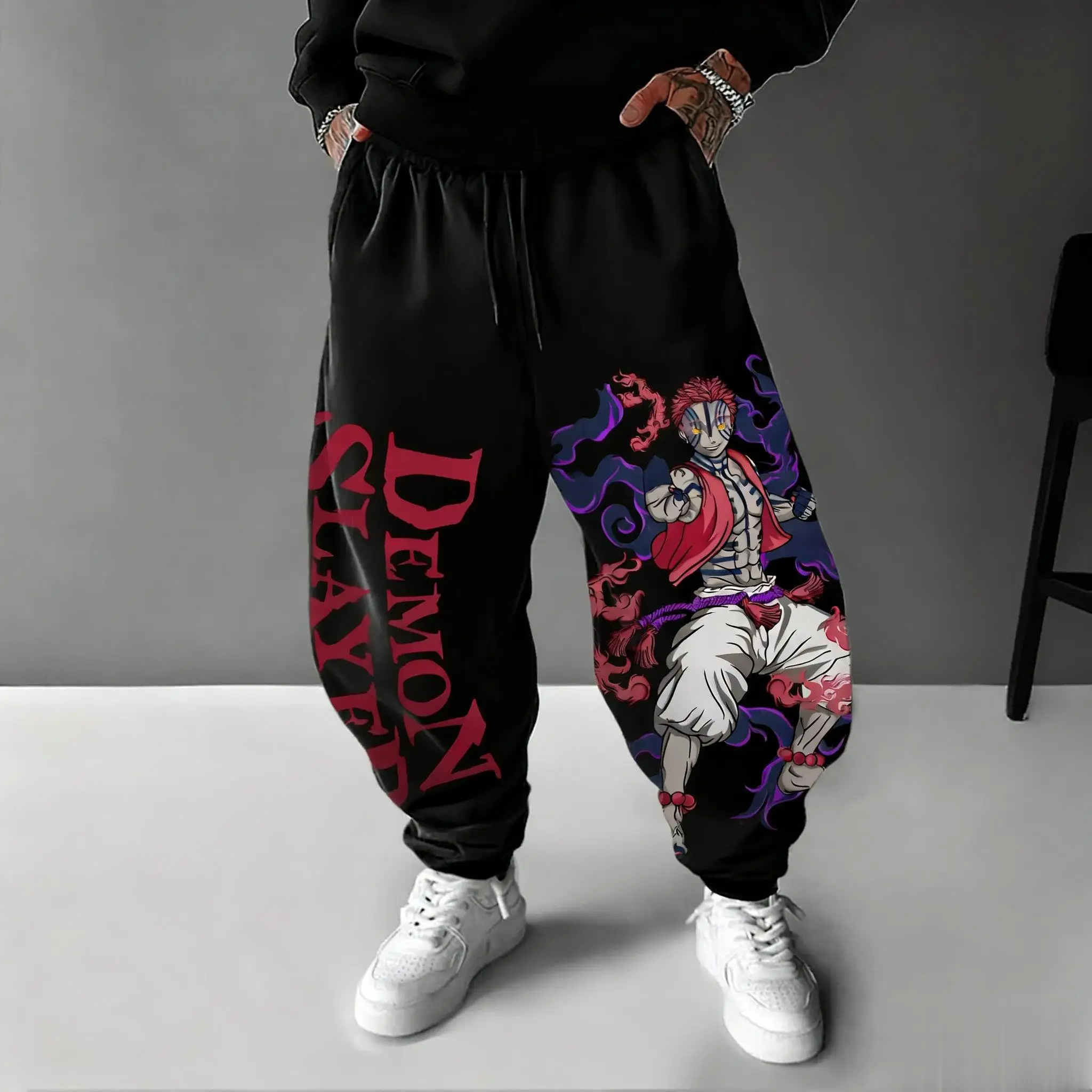 2026 Demon Slayer Akaza Anime- – Street Fashion Japan Bewertung und Preis