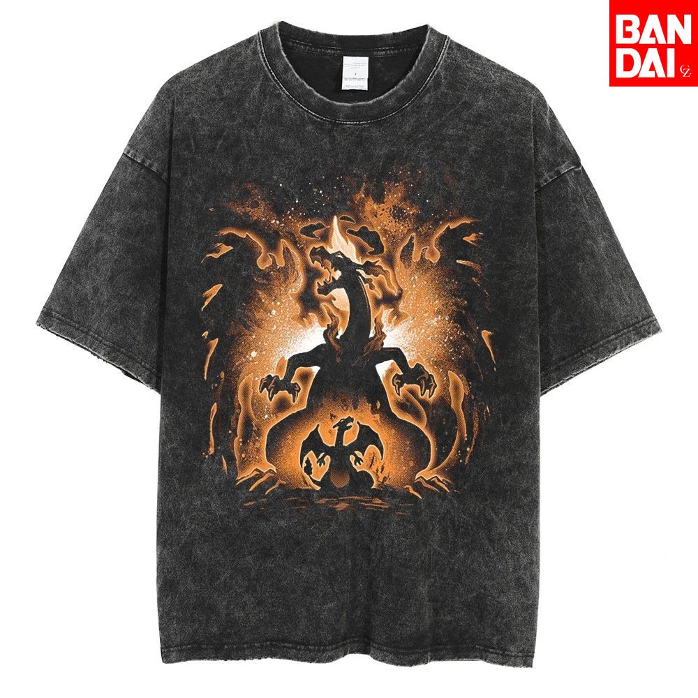 Pokemon Charizard T-Shirt Herr – Street Fashion Japan Bewertung und Preis
