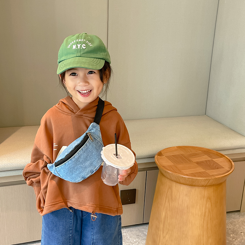 Modische Denim-Kinder-Gürtelta – Street Fashion Kids Bewertung und Preis