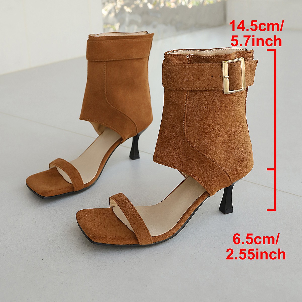 Offene High-Heel-Sandalen 2026 – Street Fashion Hot Bewertung und Preis