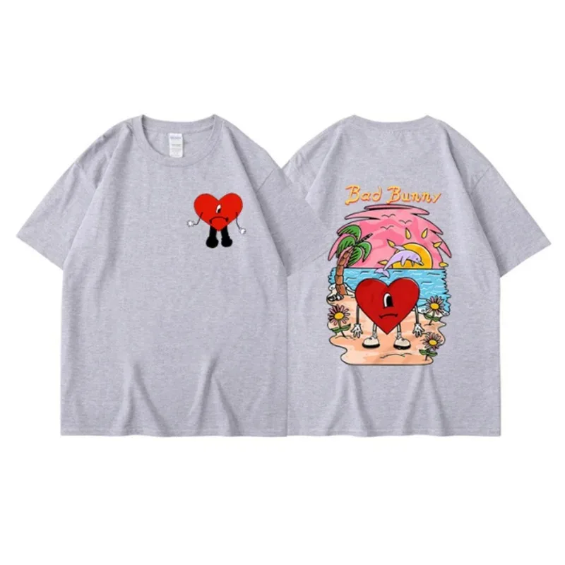 Asiatische Größe Bad Bunny T-S – Street Fashion Asian Men Bewertung und Preis
