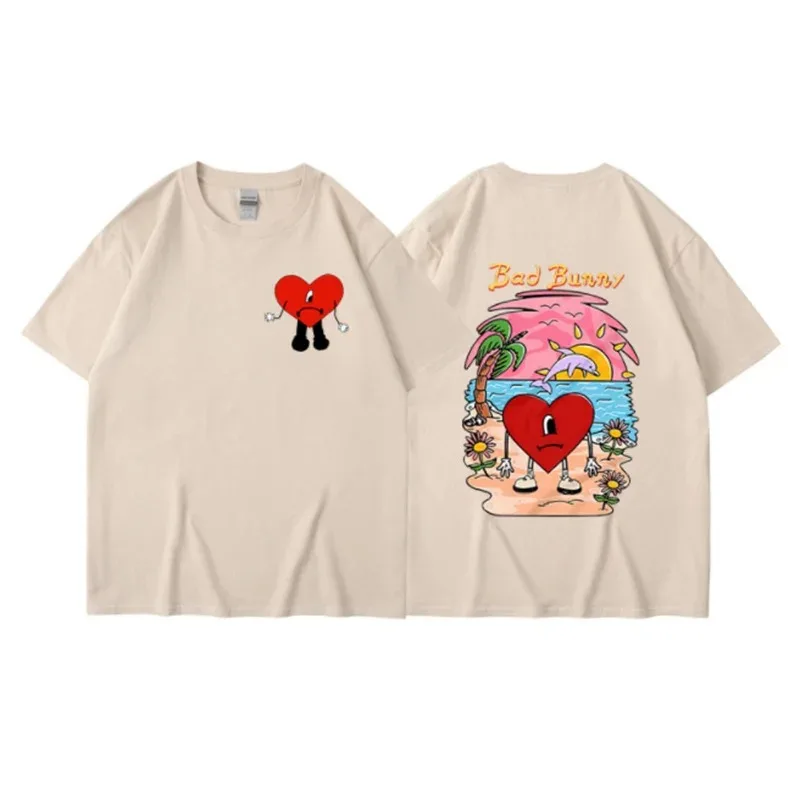 Asiatische Größe Bad Bunny T-S – Street Fashion Asian Men Bewertung und Preis