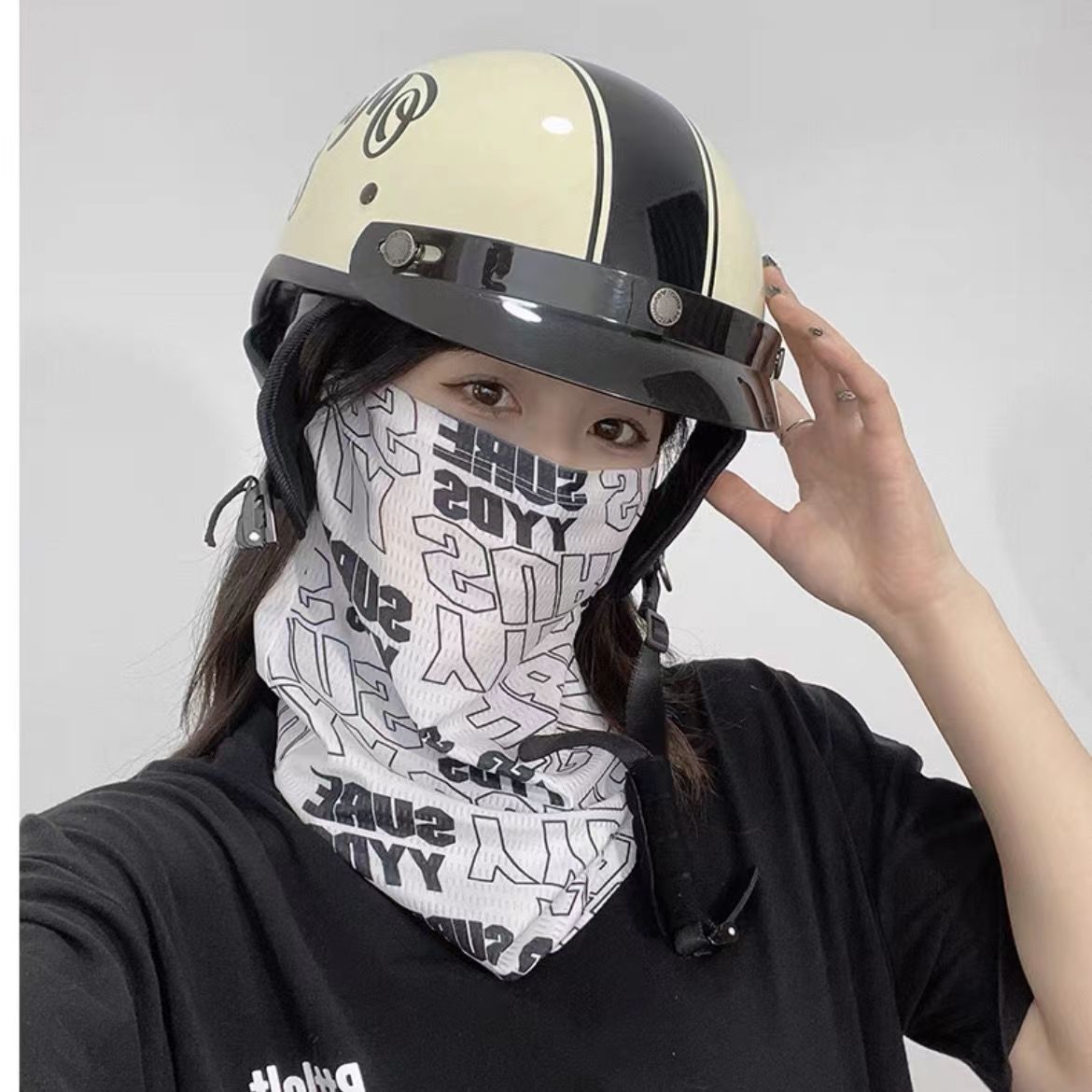 Modische Sonnenschutzmaske für – Street Fashion Rings Bewertung und Preis