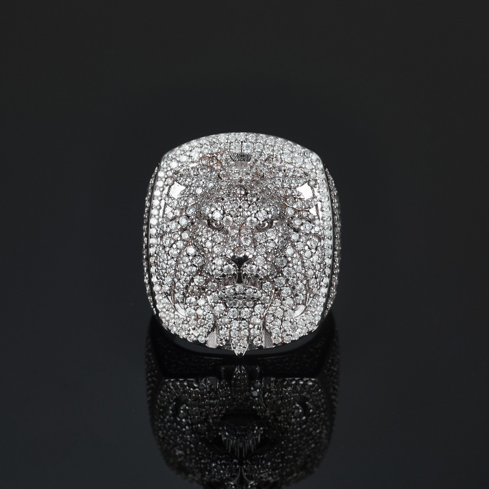 D-Farbiger Voll-Moissanit Diam – Street Fashion Rings Bewertung und Preis