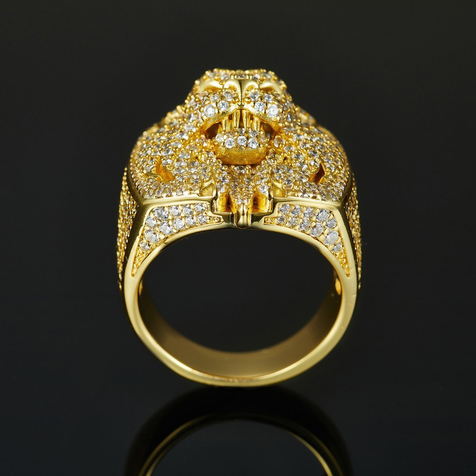 D-Farbiger Voll-Moissanit Diam – Street Fashion Rings Bewertung und Preis