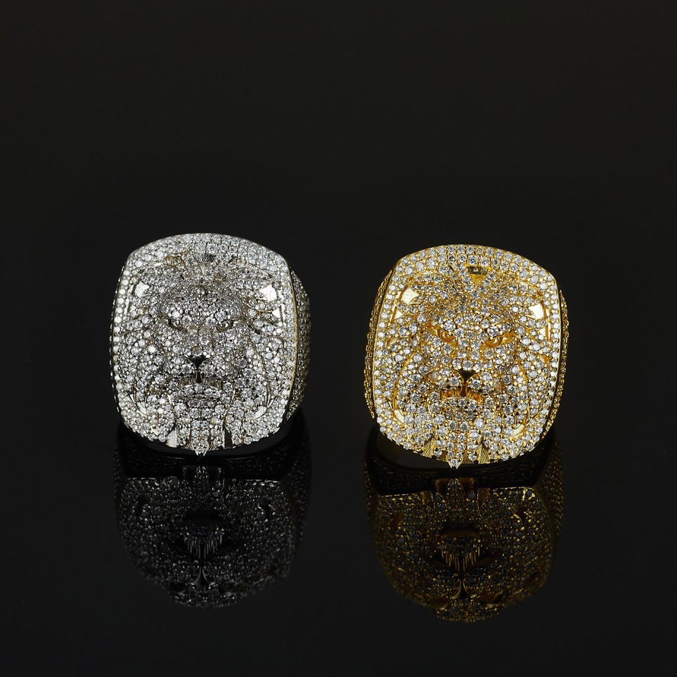 D-Farbiger Voll-Moissanit Diam – Street Fashion Rings Bewertung und Preis