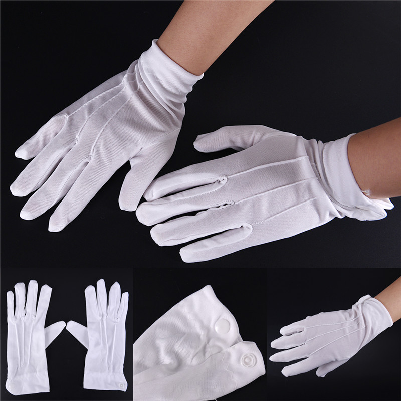 1 Paar weiße formelle Handschu – Street Fashion Gloves Bewertung und Preis