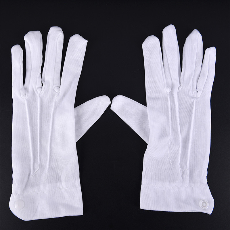 1 Paar weiße formelle Handschu – Street Fashion Gloves Bewertung und Preis