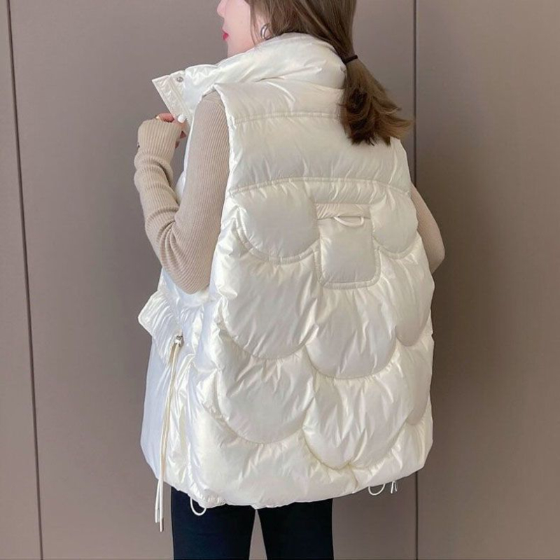 2024 Neue Daunen-Baumwoll-West – Puffer Vest Padded Bewertung und Preis