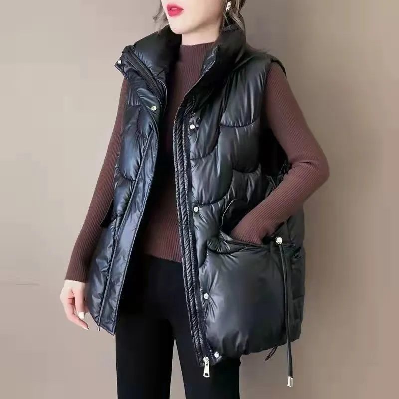 2024 Neue Daunen-Baumwoll-West – Puffer Vest Padded Bewertung und Preis