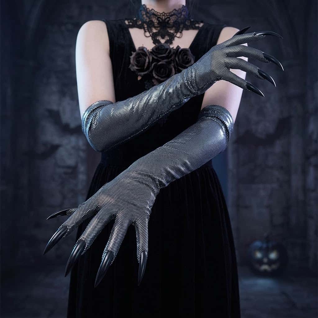 2026 Moon Girl Y2K Gothic Lang – Street Fashion Gloves Bewertung und Preis