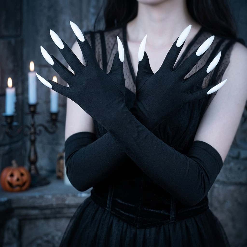 2026 Moon Girl Y2K Gothic Lang – Street Fashion Gloves Bewertung und Preis