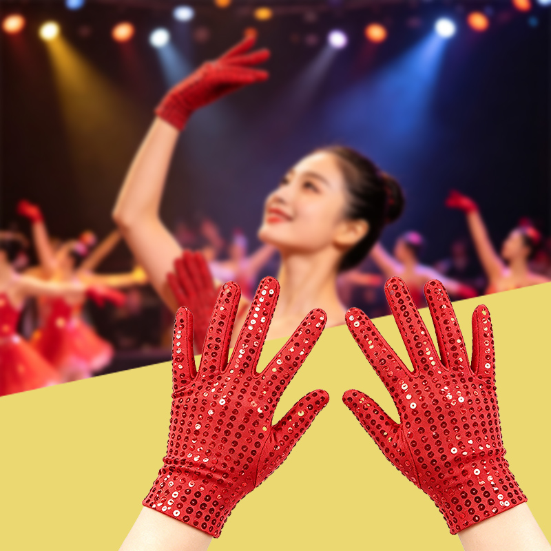 Festival-Paillettenhandschuhe  – Street Fashion Gloves Bewertung und Preis