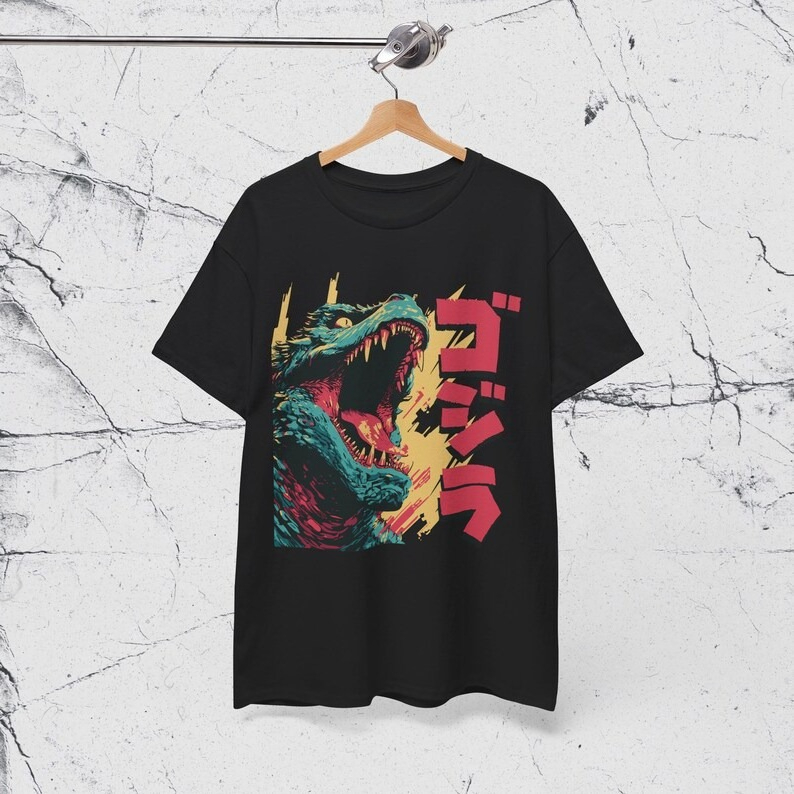 Godzilla Gojira Japanischer Ka – Street Fashion Japan Bewertung und Preis