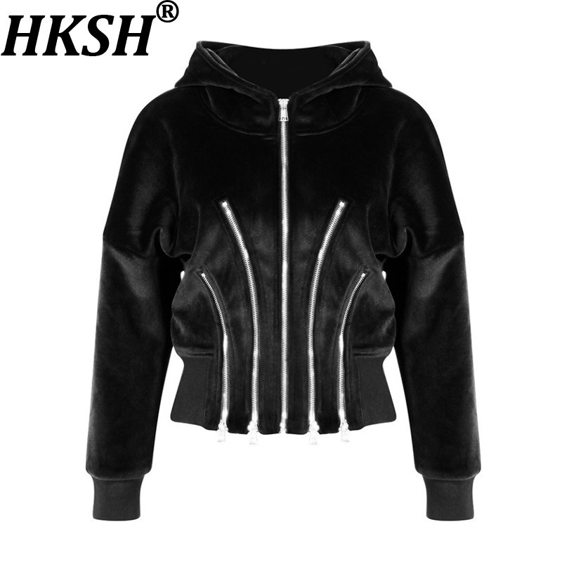 HKSH 2025 Herbst Winter Neue f – Street Fashion Zip Up Hoodie Bewertung und Preis