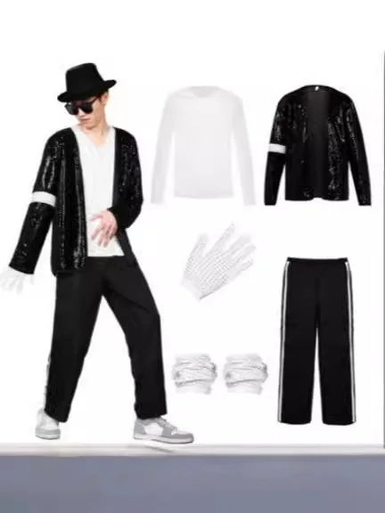 Michael Jackson Kostüm Cosplay – Street Fashion Gloves Bewertung und Preis