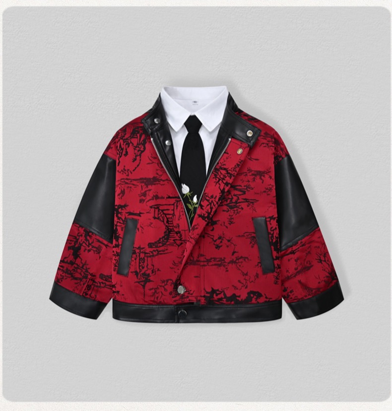 Gentleman Kinder Stickerei Mot – Street Fashion News Bewertung und Preis