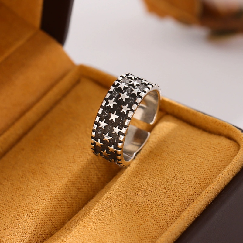 Heiß begehrter neuer 925er Ste – Street Fashion Rings Bewertung und Preis