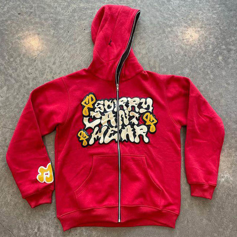 American Retro Star and Letter – Street Fashion Zip Up Hoodie Bewertung und Preis