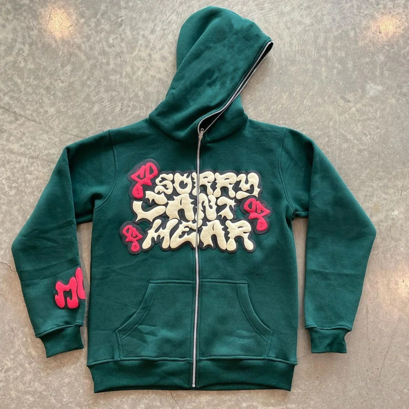 American Retro Star and Letter – Street Fashion Zip Up Hoodie Bewertung und Preis