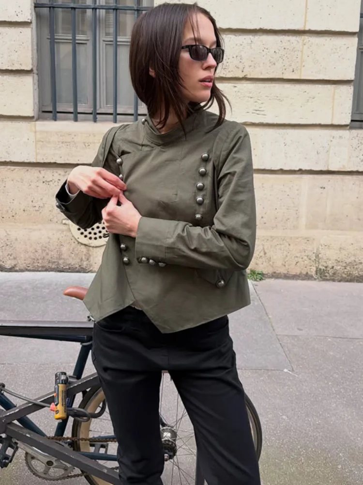 Solide Stehkragen-Langarmjacke – Street Fashion Zip Up Hoodie Bewertung und Preis
