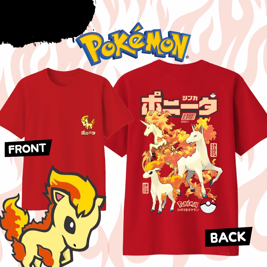 Anime Pokémon Ponyta Evolution – Street Fashion Evolution Bewertung und Preis
