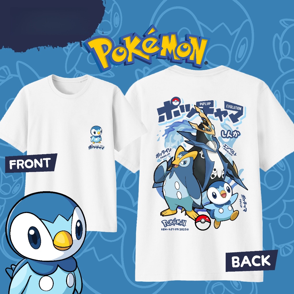 Anime Pokémon Piplup Evolution – Street Fashion Japan Bewertung und Preis