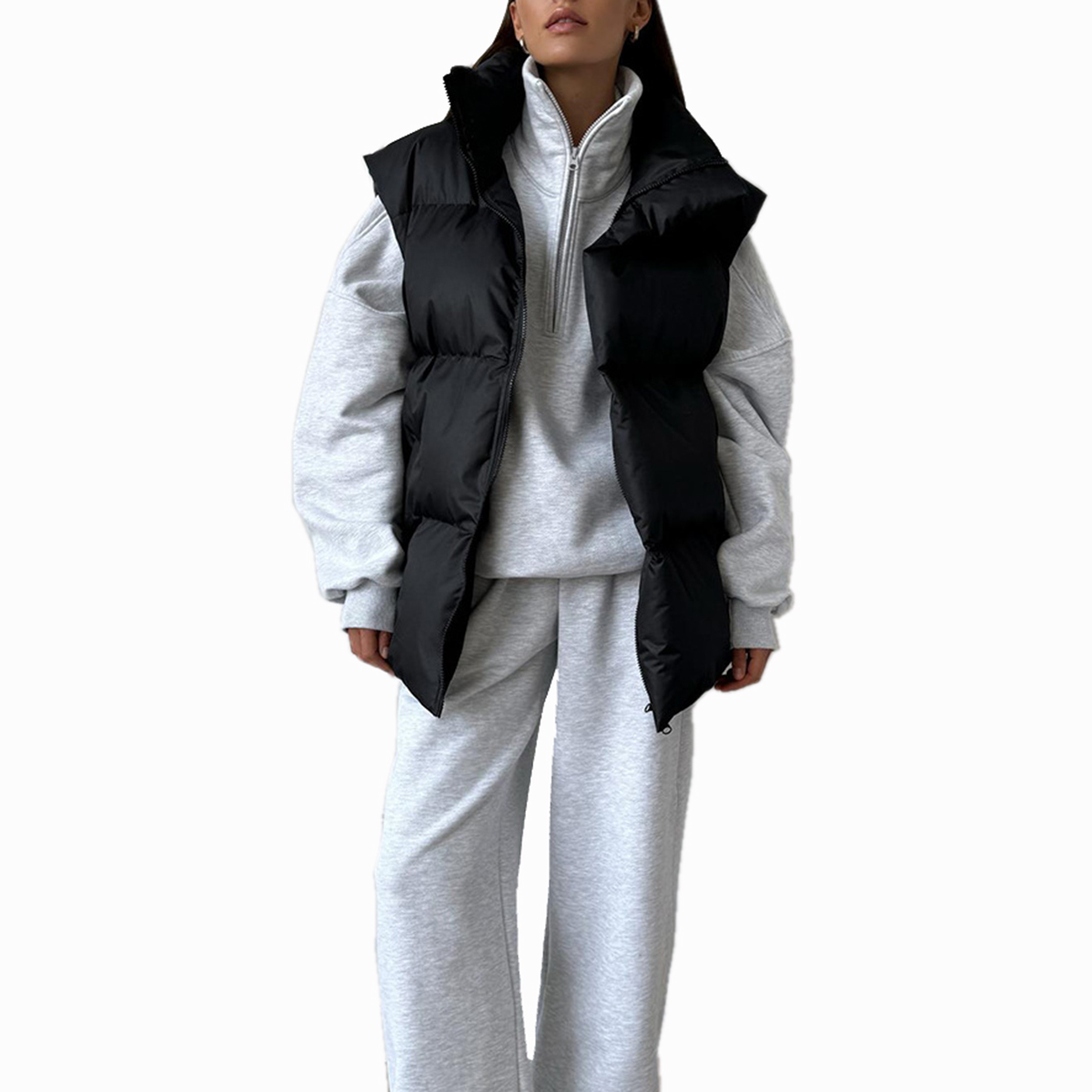 Damen-Oberbekleidung, lässige  – Puffer Vest Padded Bewertung und Preis