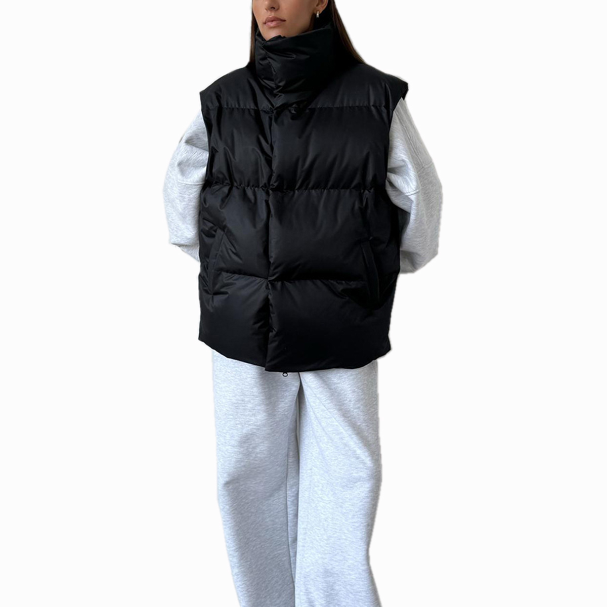 Damen-Oberbekleidung, lässige  – Puffer Vest Padded Bewertung und Preis