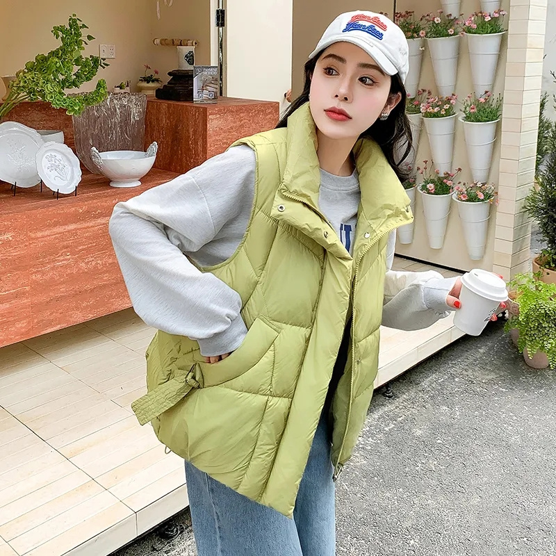 2024 neue koreanische Frauen W – Puffer Vest Padded Bewertung und Preis