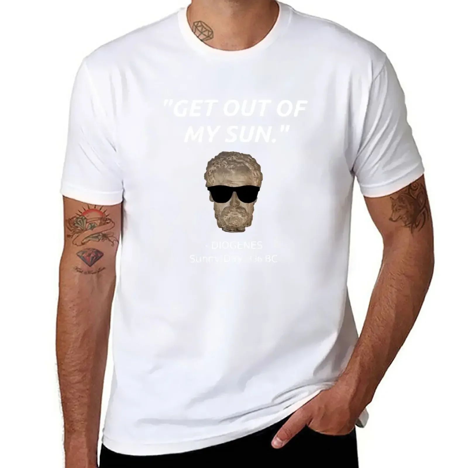 Lustiges Diogenes-Zitat-T-Shir – Street Fashion History Bewertung und Preis